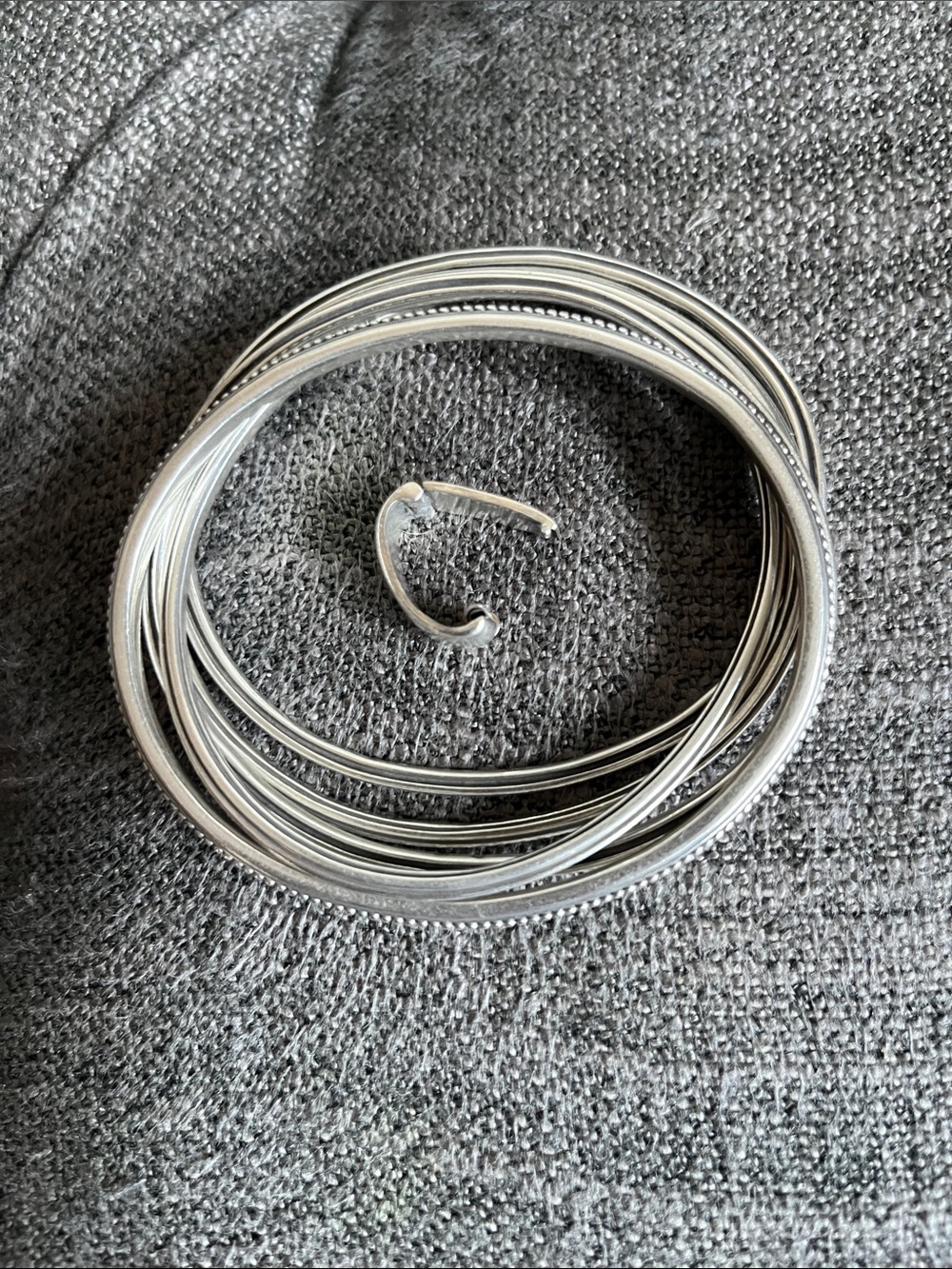 Slane & Slane Sterling Silver Multi-Bangle Bracelet